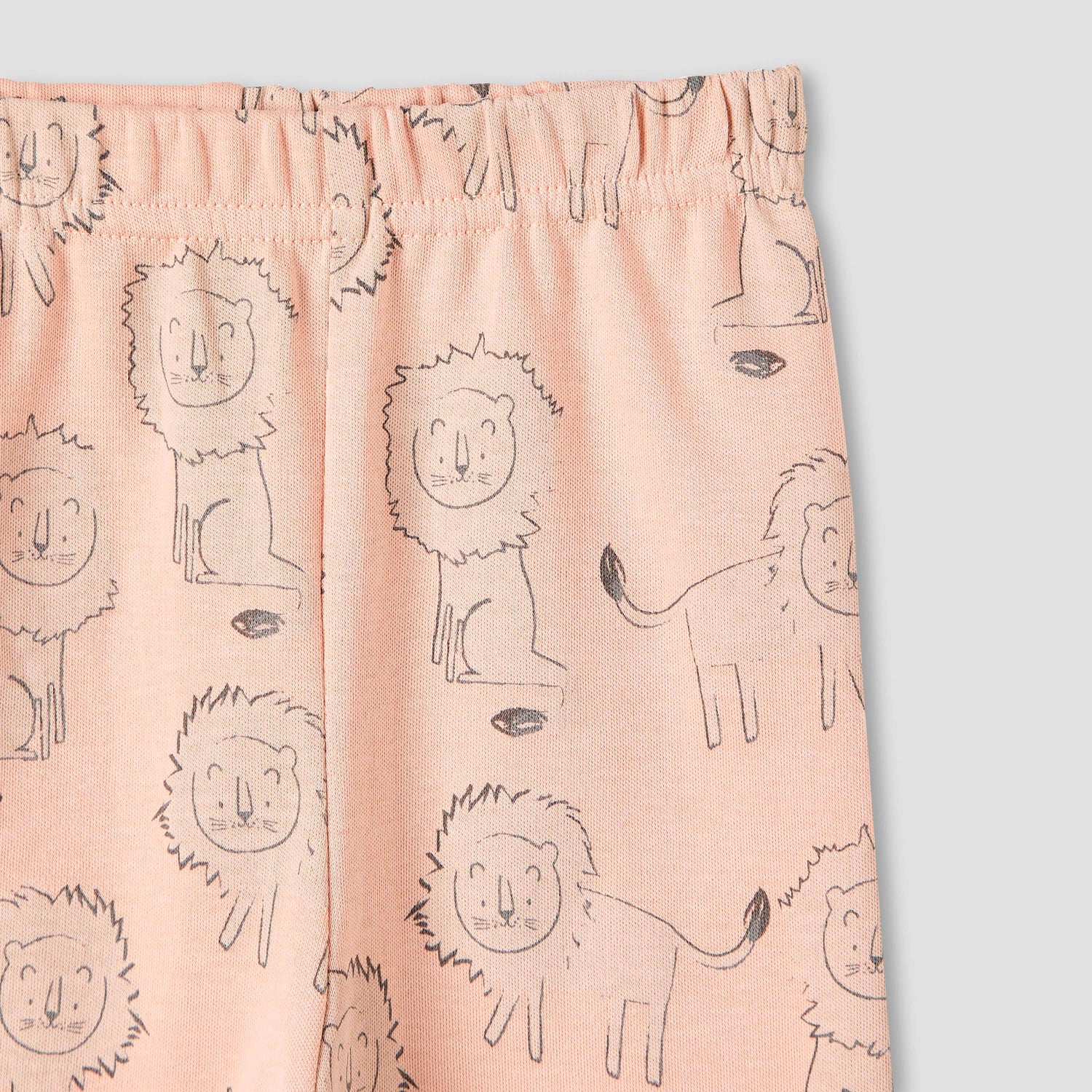 Juniors Pyjama Set with Print - Cotton - Long Sleeves - Crew Neck