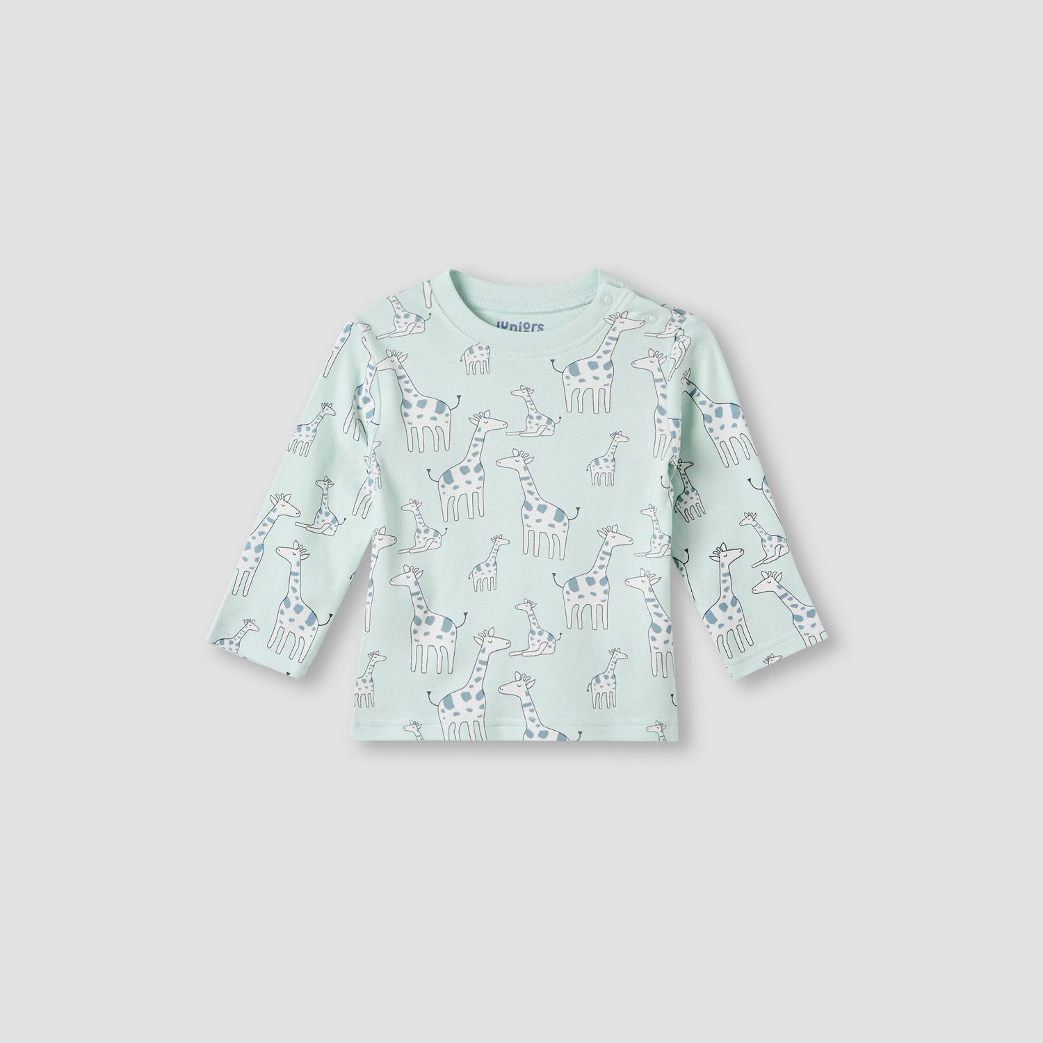 Juniors Giraffe Print T-shirt and Pyjama Set