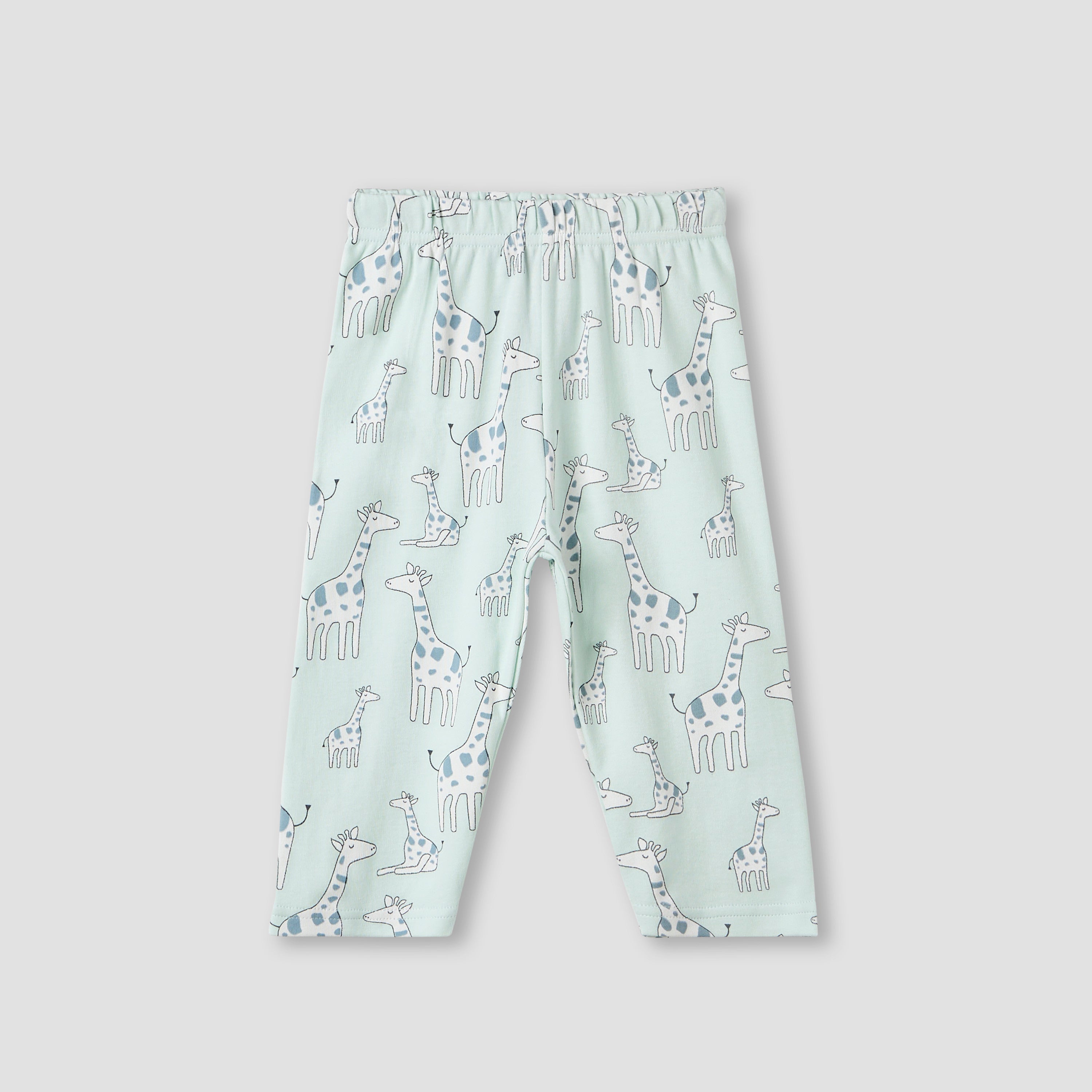 Juniors Giraffe Print T-shirt and Pyjama Set