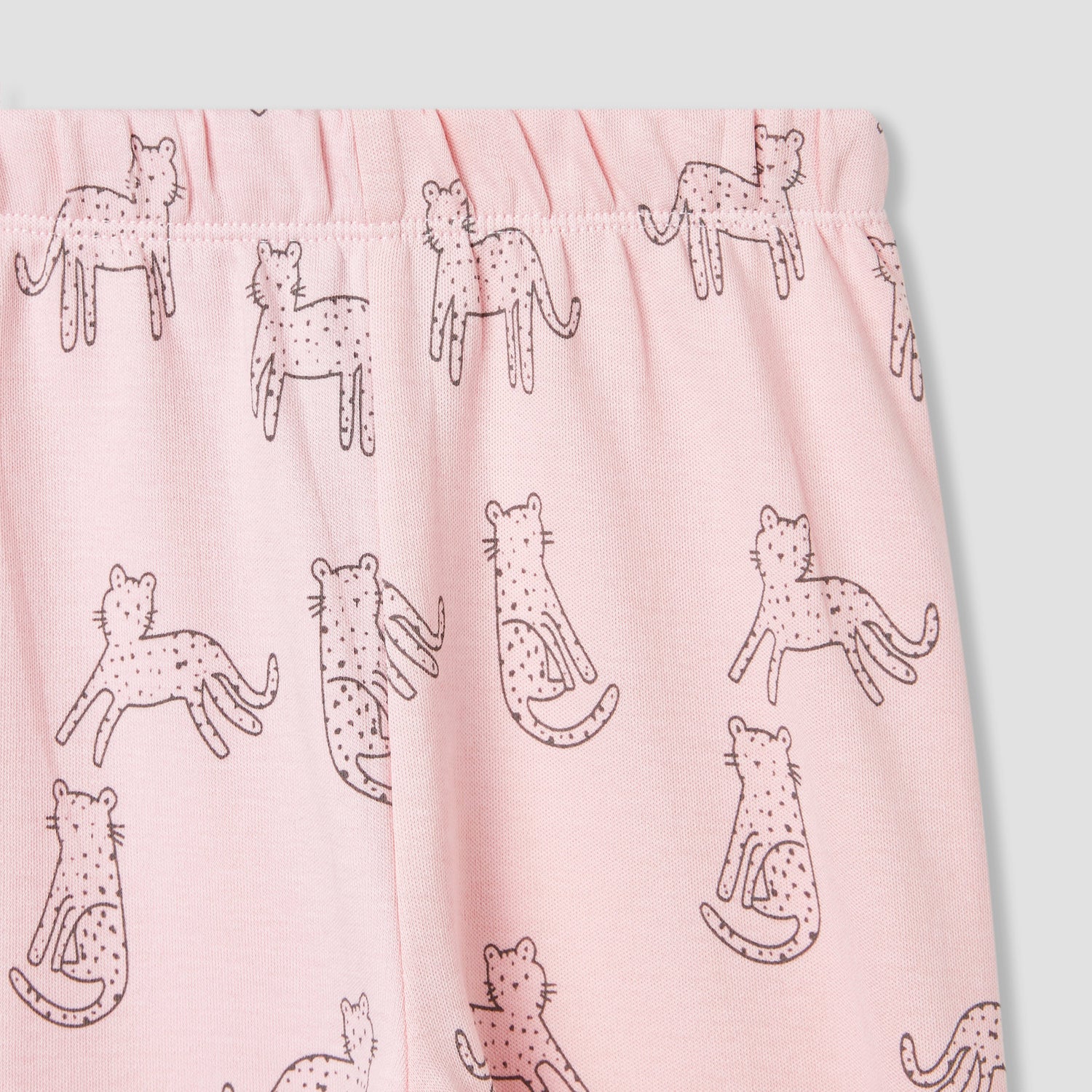 Juniors Pyjama Set with Bear Print - Cotton - Long Sleeves - Crew Neck