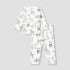 Juniors Animal Print T-shirt and Pyjama Set - Cream / 12-18 mths