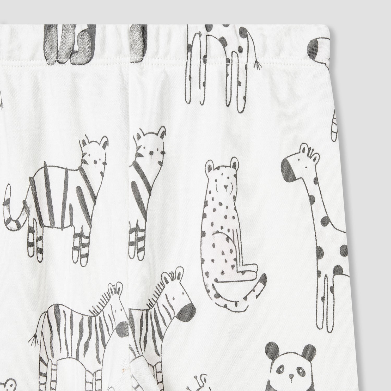Juniors Animal Print T-shirt and Pyjama Set