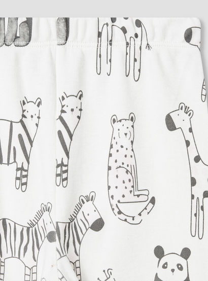 Juniors Animal Print T-shirt and Pyjama Set-baby-girls-clothing-nightwear-pyjamasets-image-7