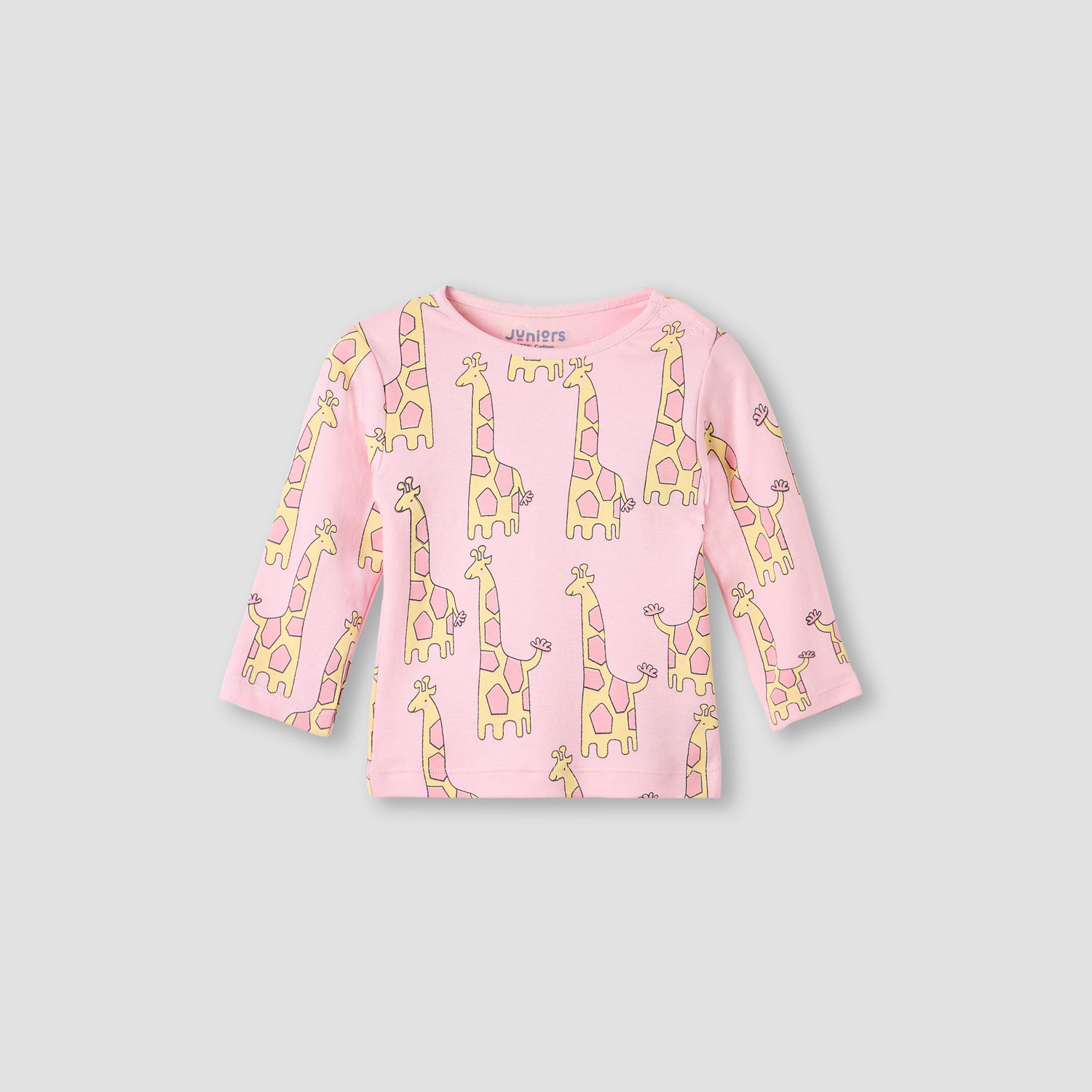 Juniors Printed T-shirt and Pyjama Set