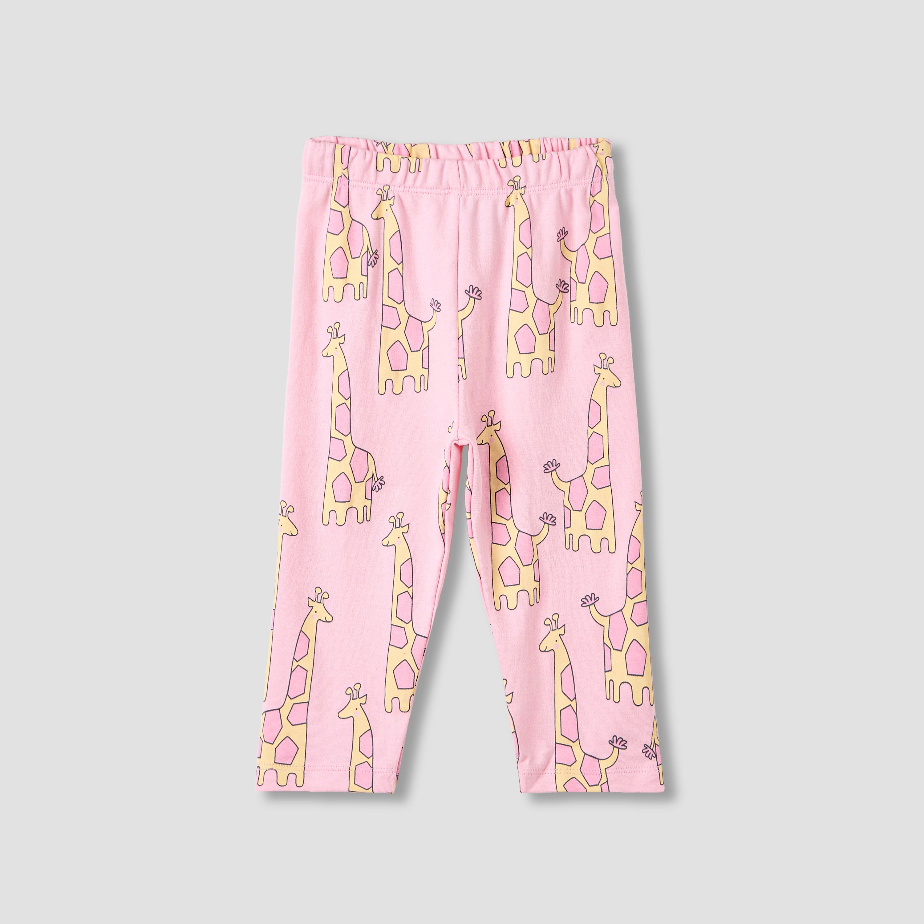 Juniors Printed T-shirt and Pyjama Set