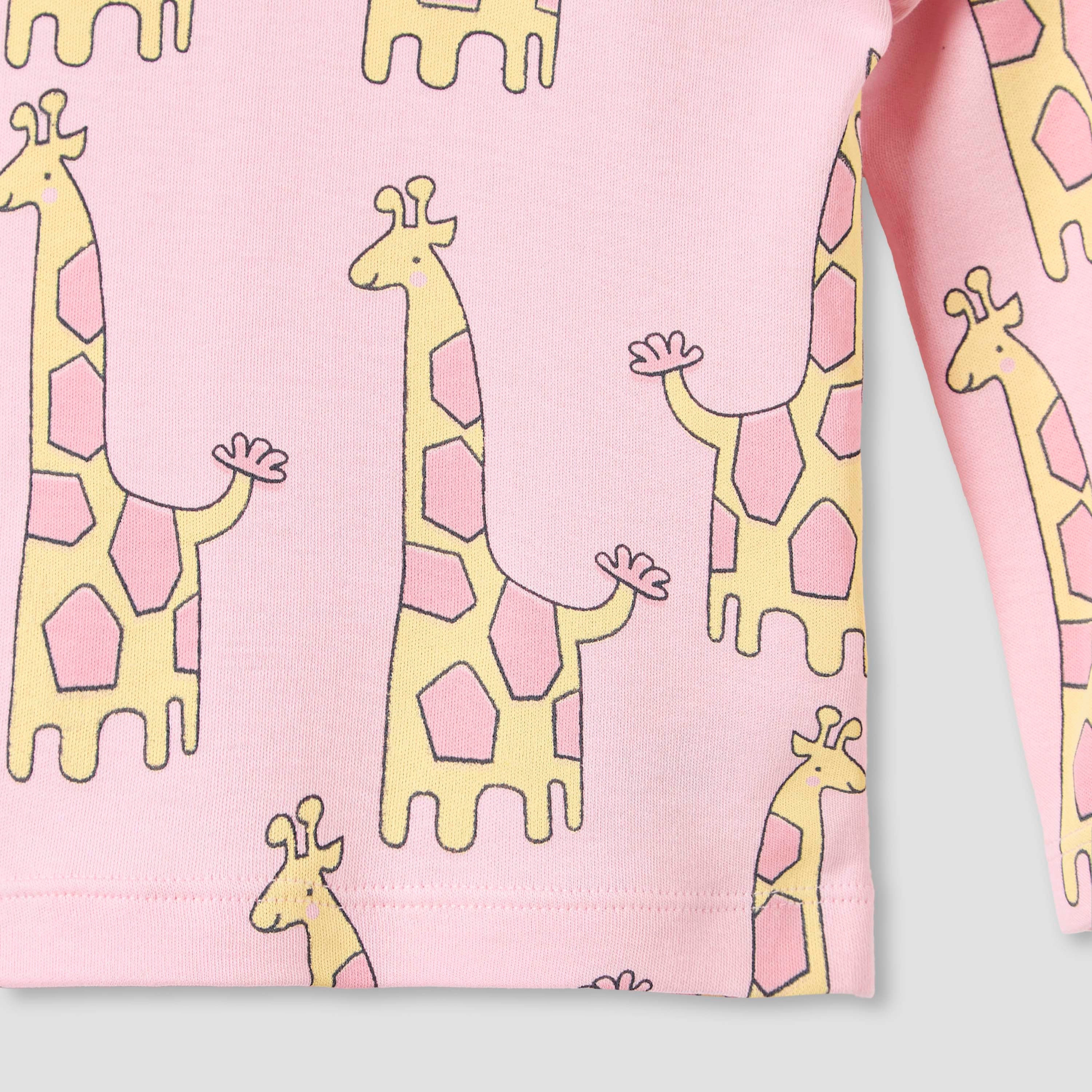 Juniors Printed T-shirt and Pyjama Set