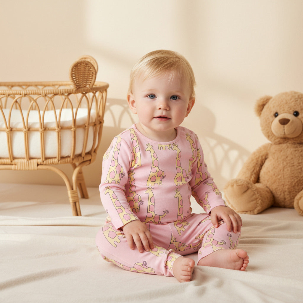 Juniors Printed T-shirt and Pyjama Set