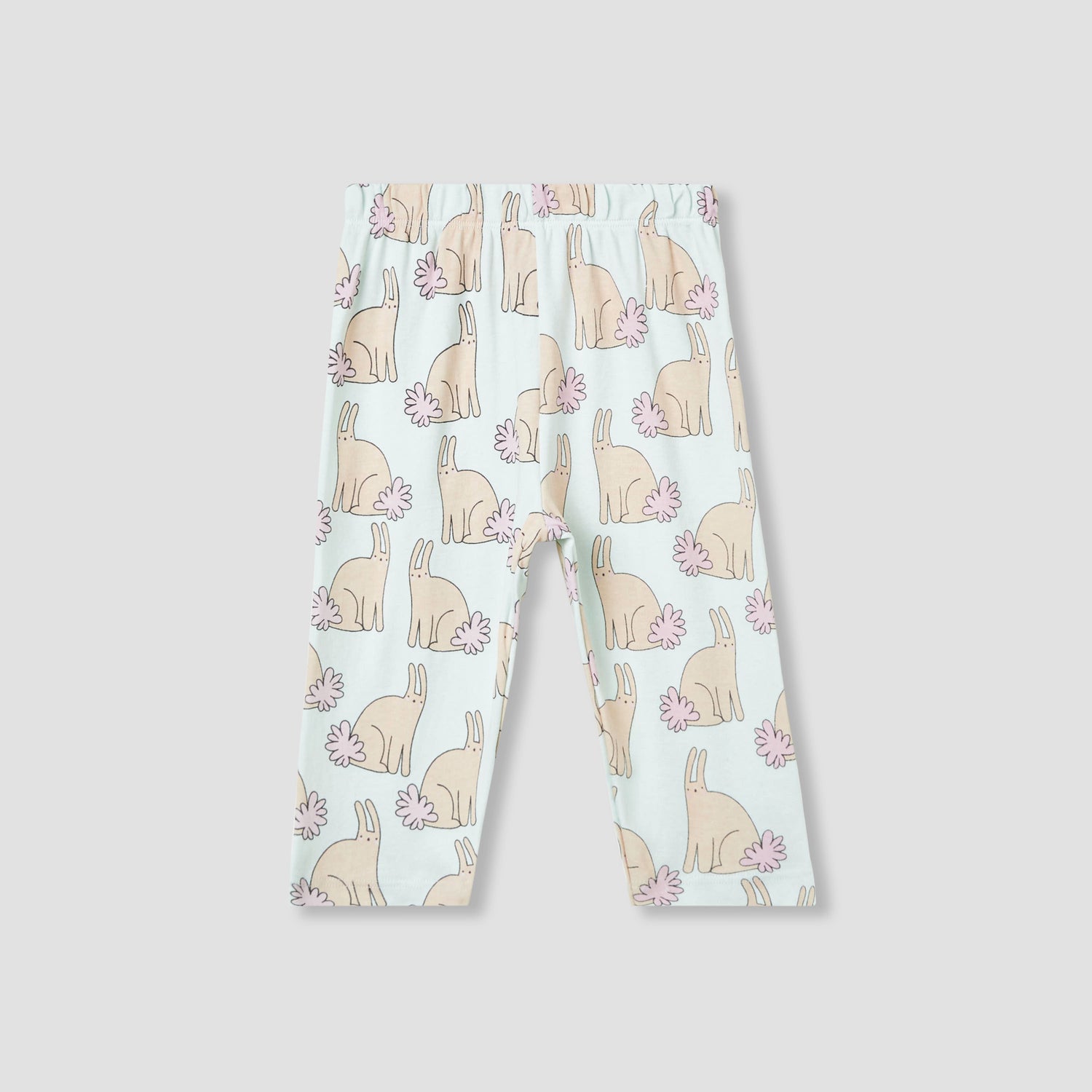 Juniors Bunny Print T-shirt and Pyjama Set