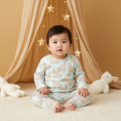 Juniors Bunny Print T-shirt and Pyjama Set