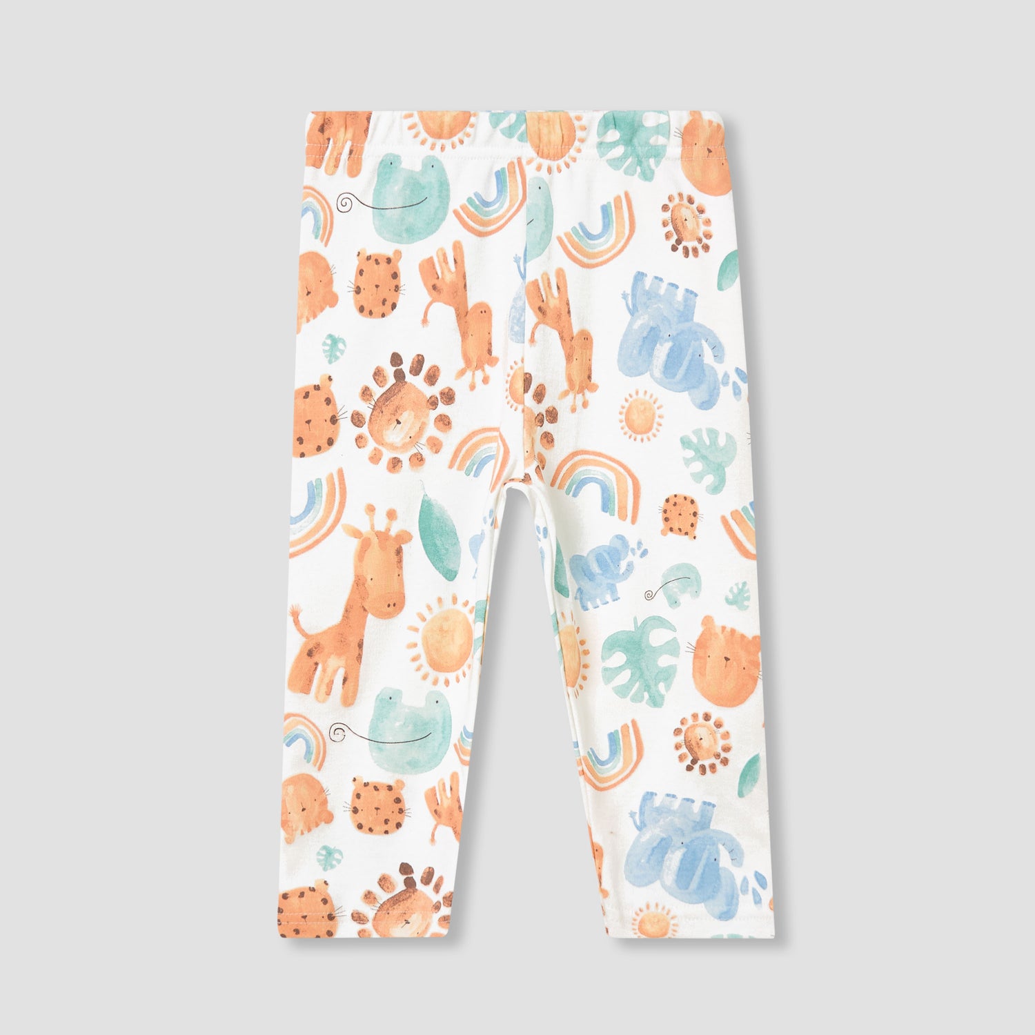 Juniors Animal Print T-shirt and Pyjama Set