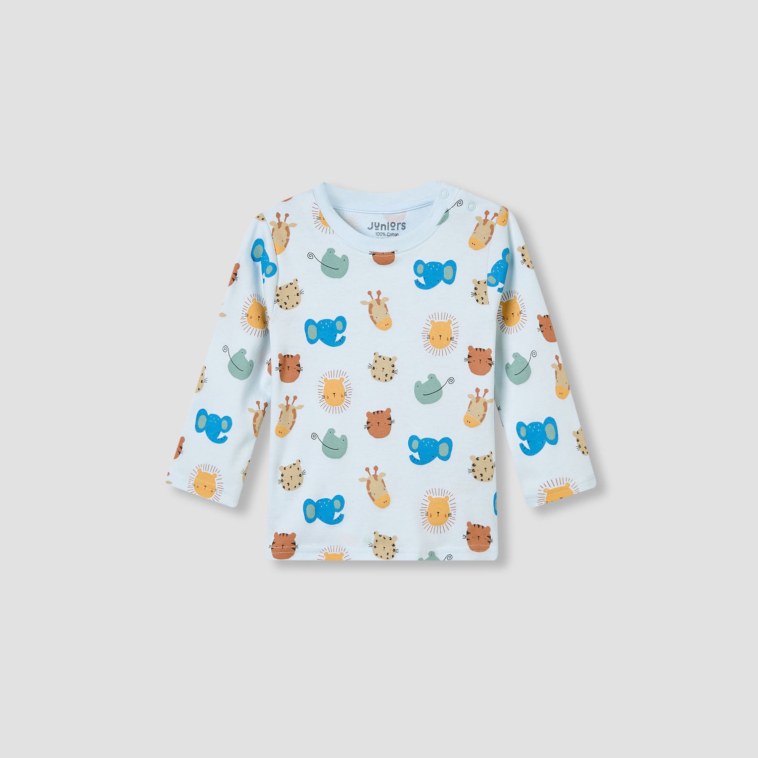 Juniors Bunny Print T-shirt and Pyjama Set