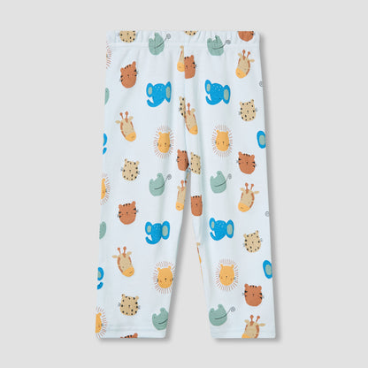 Juniors Bunny Print T-shirt and Pyjama Set
