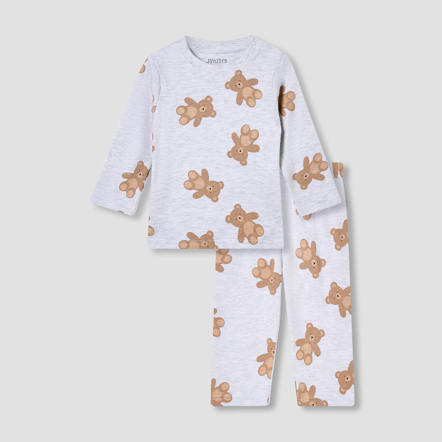Juniors Animal Print T-shirt and Pyjama Set