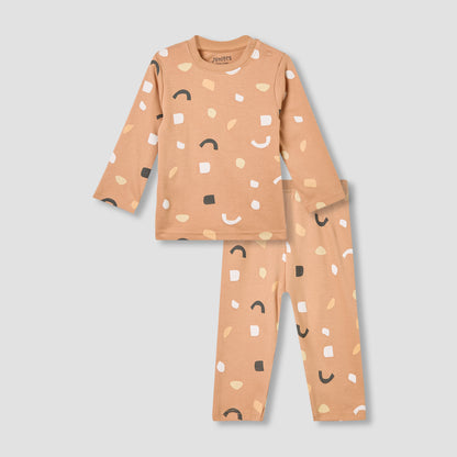 Juniors Bunny Print T-shirt and Pyjama Set