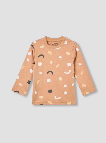 Juniors Bunny Print T-shirt and Pyjama Set-baby-girls-clothing-nightwear-pyjamasets-image-3