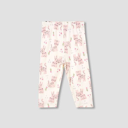 Juniors Giraffe Print T-shirt and Pyjama Set