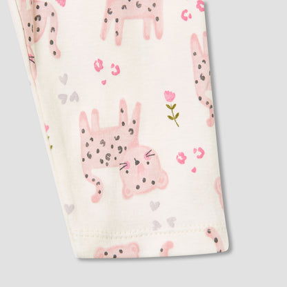 Juniors Giraffe Print T-shirt and Pyjama Set