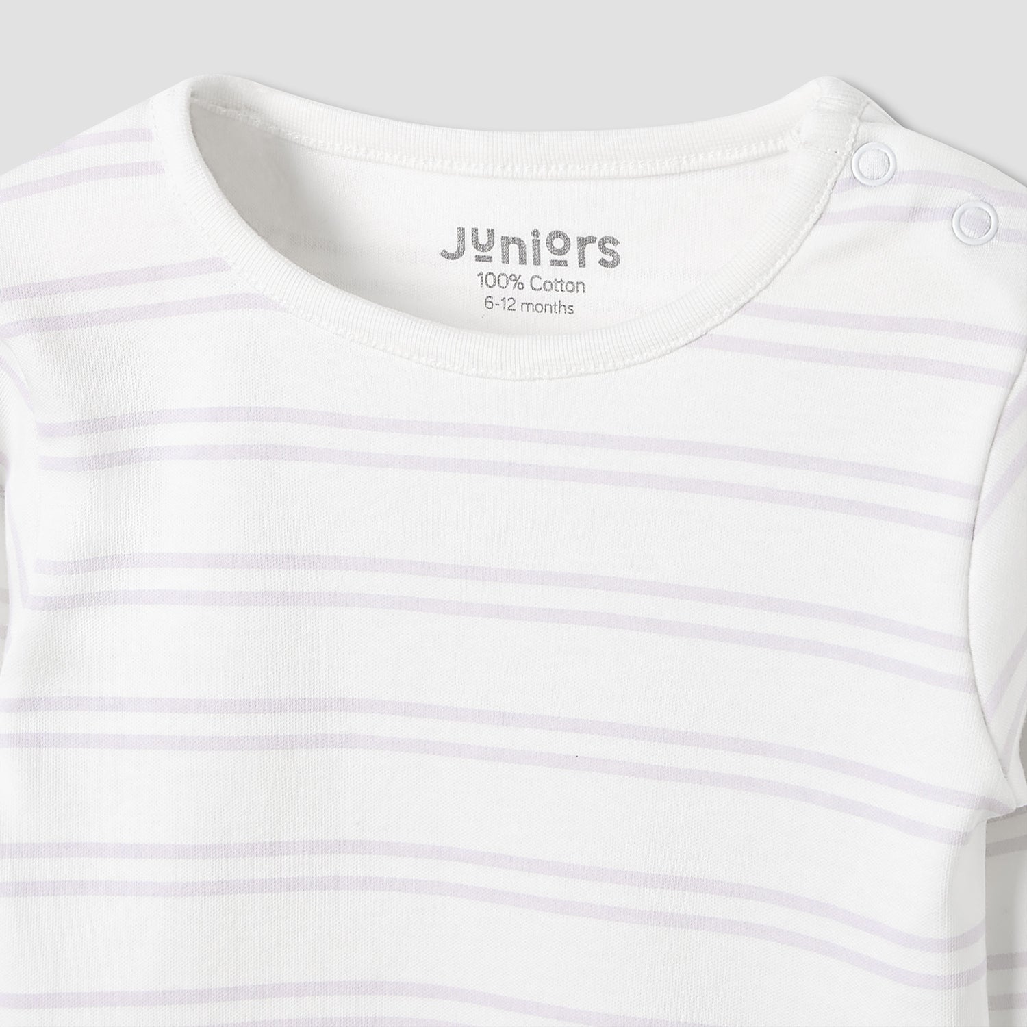 Juniors Pyjama Set with Print - Cotton - Long Sleeves - Crew Neck