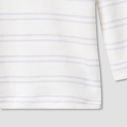 Juniors Pyjama Set with Print - Cotton - Long Sleeves - Crew Neck
