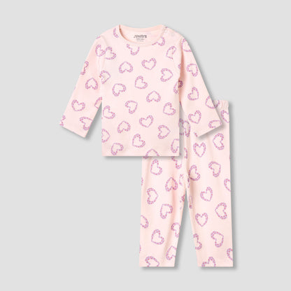 Juniors Animal Print T-shirt and Pyjama Set