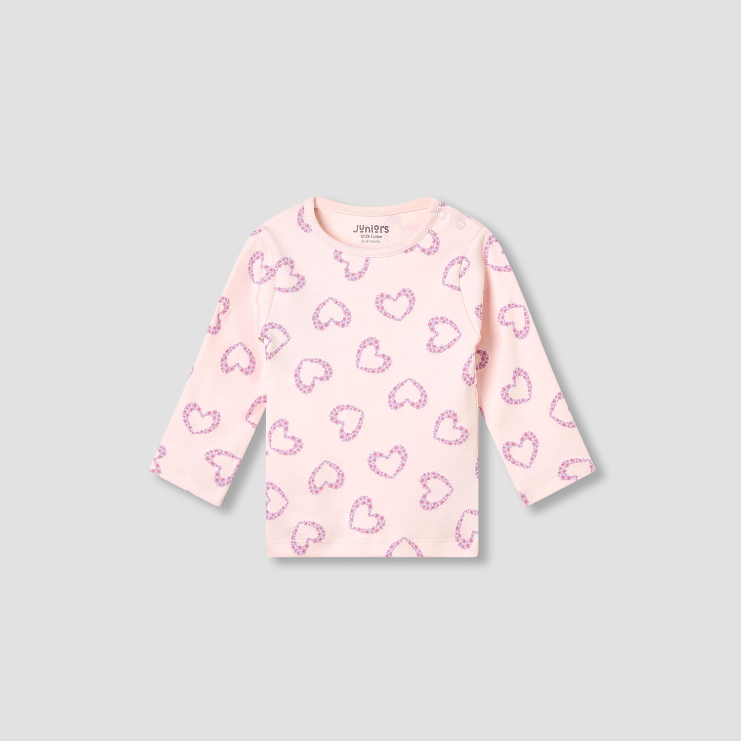 Juniors Animal Print T-shirt and Pyjama Set