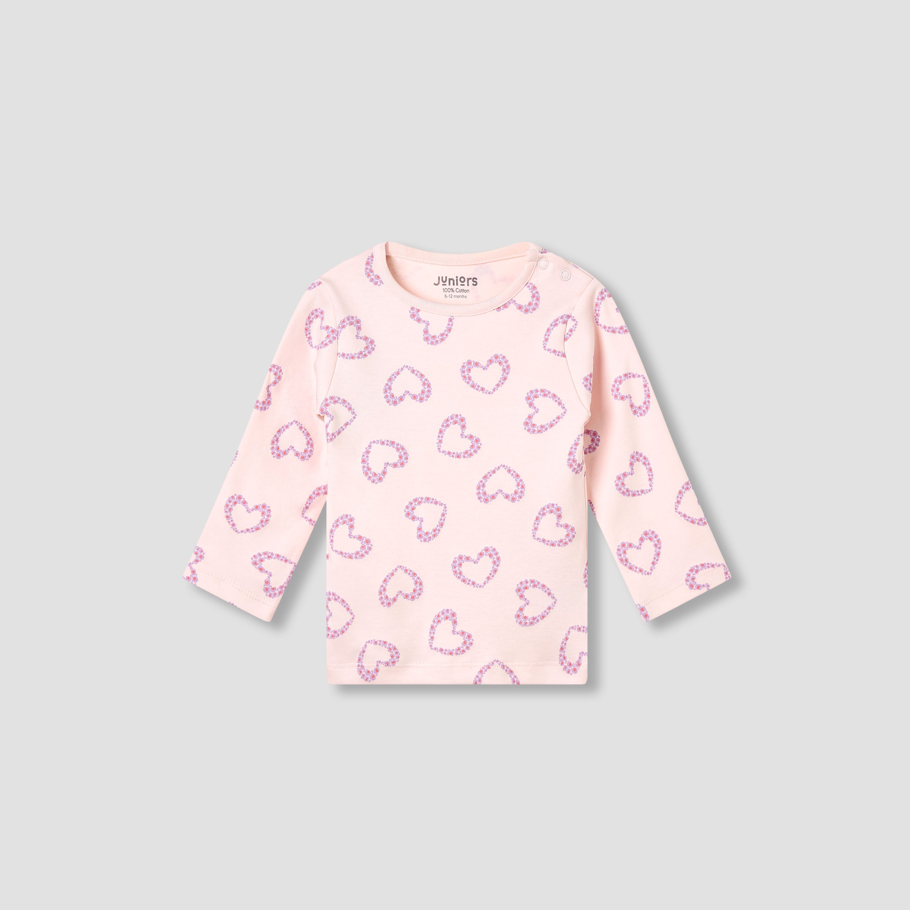 Juniors Animal Print T-shirt and Pyjama Set