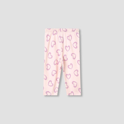 Juniors Animal Print T-shirt and Pyjama Set