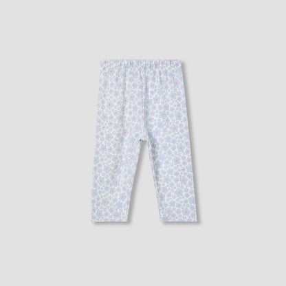 Juniors Pyjama Set with Print - Cotton - Long Sleeves - Crew Neck