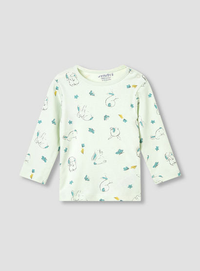 Juniors Pyjama Set with Bear Print - Cotton - Long Sleeves - Crew Neck-baby-boys-clothing-nightwear-pyjamasets-image-3
