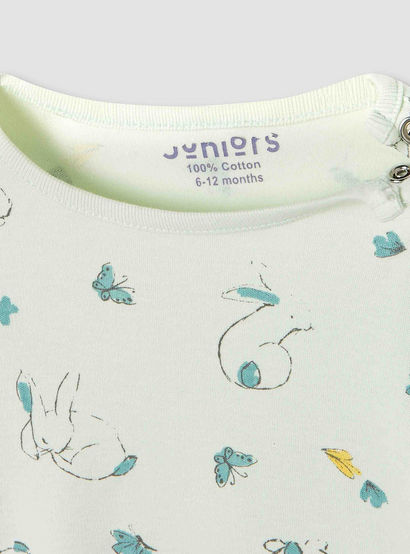 Juniors Pyjama Set with Bear Print - Cotton - Long Sleeves - Crew Neck-baby-boys-clothing-nightwear-pyjamasets-image-5