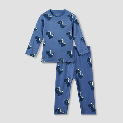 Juniors Dinosaur Print T-shirt and Pyjama Set