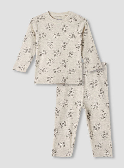 Juniors Star Print T-shirt and Pyjama Set-baby-boys-clothing-nightwear-pyjamasets-image-2