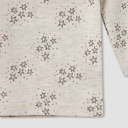 Juniors Star Print T-shirt and Pyjama Set