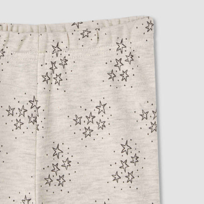 Juniors Star Print T-shirt and Pyjama Set