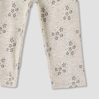 Juniors Star Print T-shirt and Pyjama Set