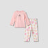 Juniors Printed Long Sleeve T-shirt and Pyjama Set - Pink / 12-18 mths