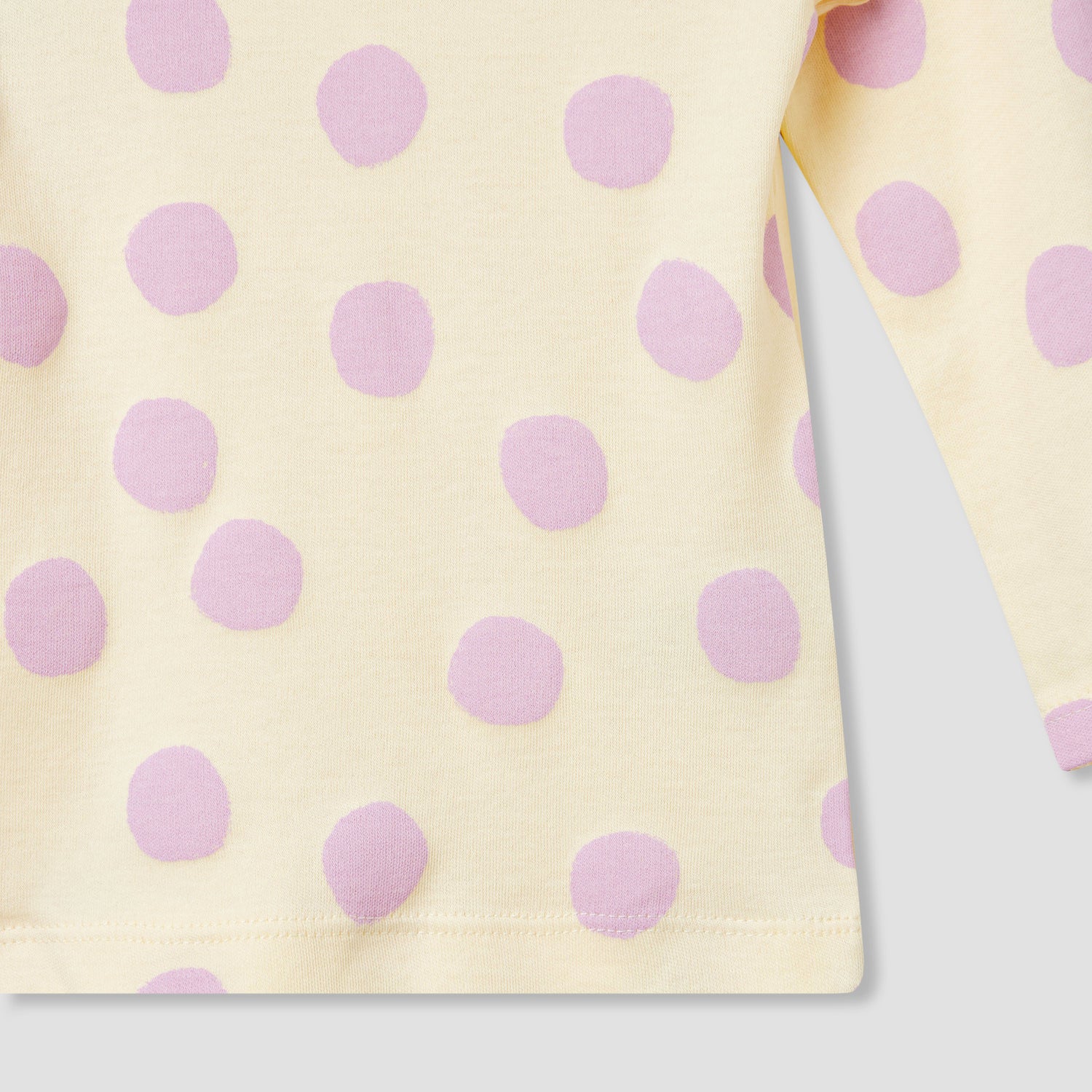 Juniors Polka Dot Print T-shirt and Pyjama Set