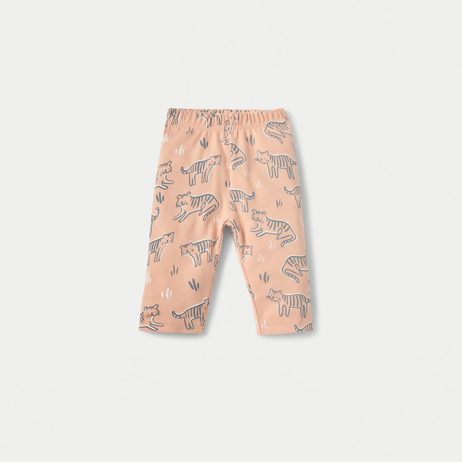 Juniors Tiger Print Long Sleeves T-shirt and Pyjama Set