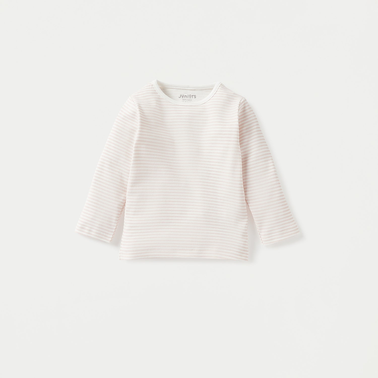 Juniors Striped Long Sleeves T-shirt and Pyjama Set