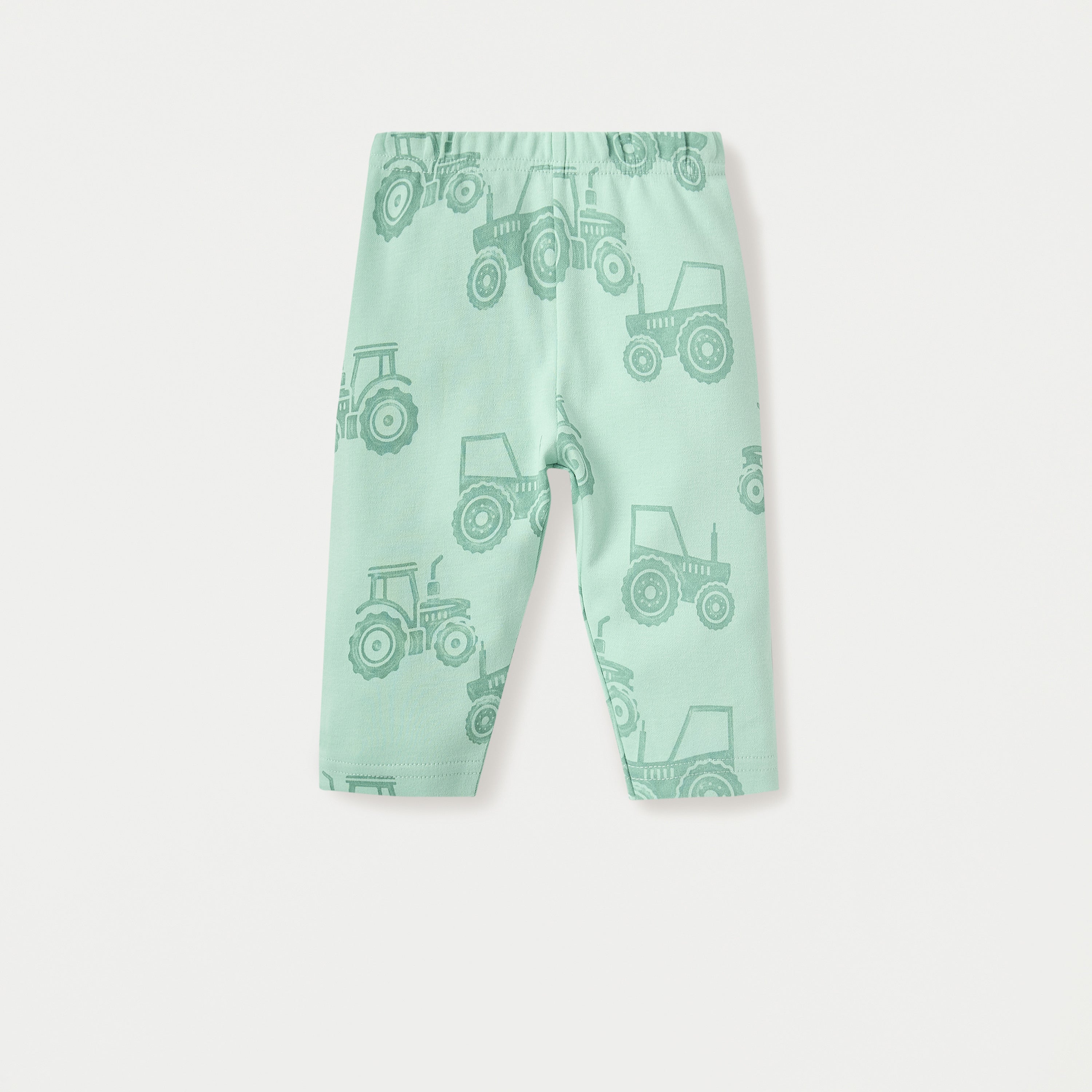 Juniors Tractor Print Long Sleeves T-shirt and Pyjama Set