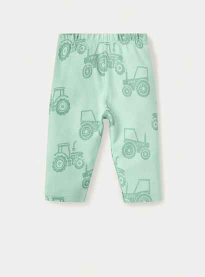 Juniors Tractor Print Long Sleeves T-shirt and Pyjama Set-baby-boys-clothing-nightwear-pyjamasets-image-3