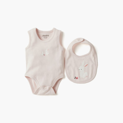 Juniors Bunny Print 4-Piece Clothing Gift Set
