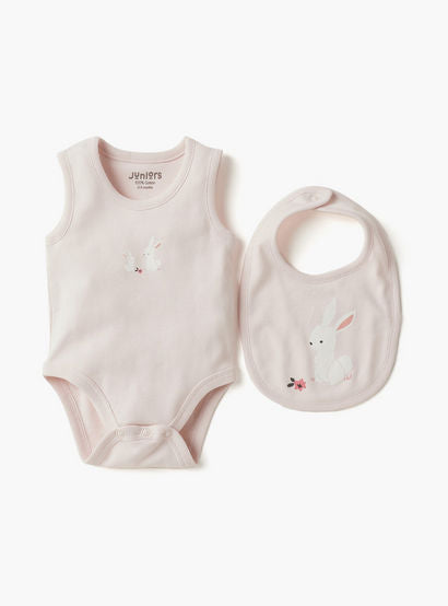 Juniors Bunny Print 4-Piece Clothing Gift Set-baby-girls-clothing-setsandcoords-image-3