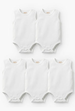 Giggles Sleeveless Bodysuit - Set of 5
