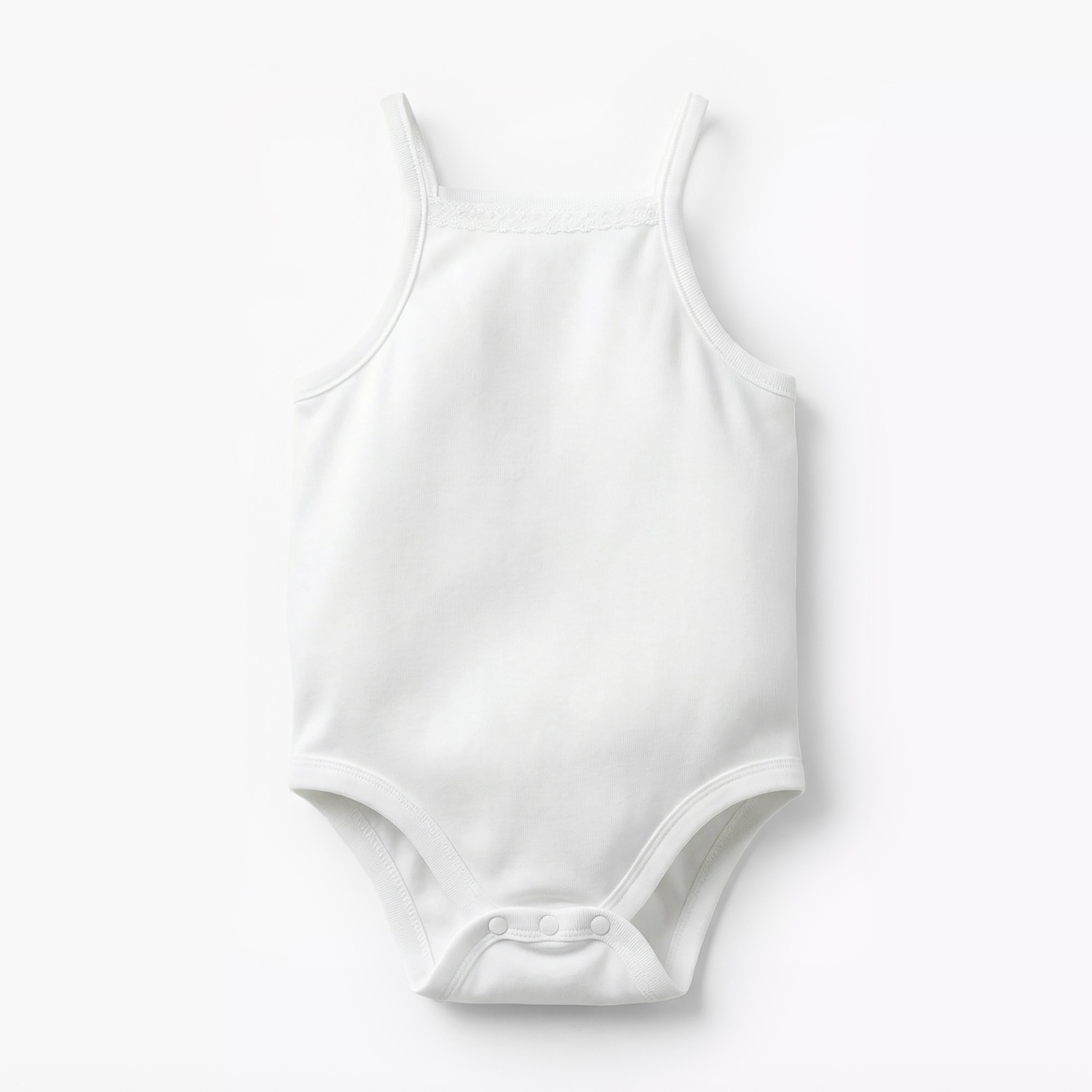 Giggles Solid Sleeveless Bodysuit - Set of 5