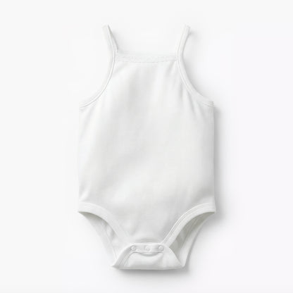 Giggles Solid Sleeveless Bodysuit - Set of 5