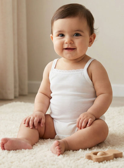 Giggles Solid Sleeveless Bodysuit - Set of 5-baby-boys-clothing-multipacks-image-1