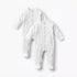 Giggles Solid Sleepsuit with Long Sleeves - Set of 2 - White / 12-18 mths