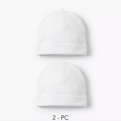Giggles Solid Cap - Set of 2