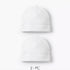 Giggles Solid Cap - Set of 2